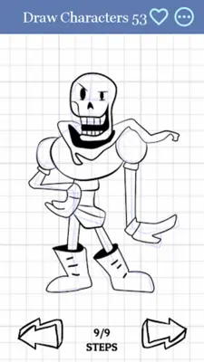 How to Draw Sans android App screenshot 1