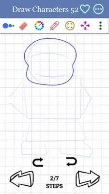 How to Draw Sans android App screenshot 7